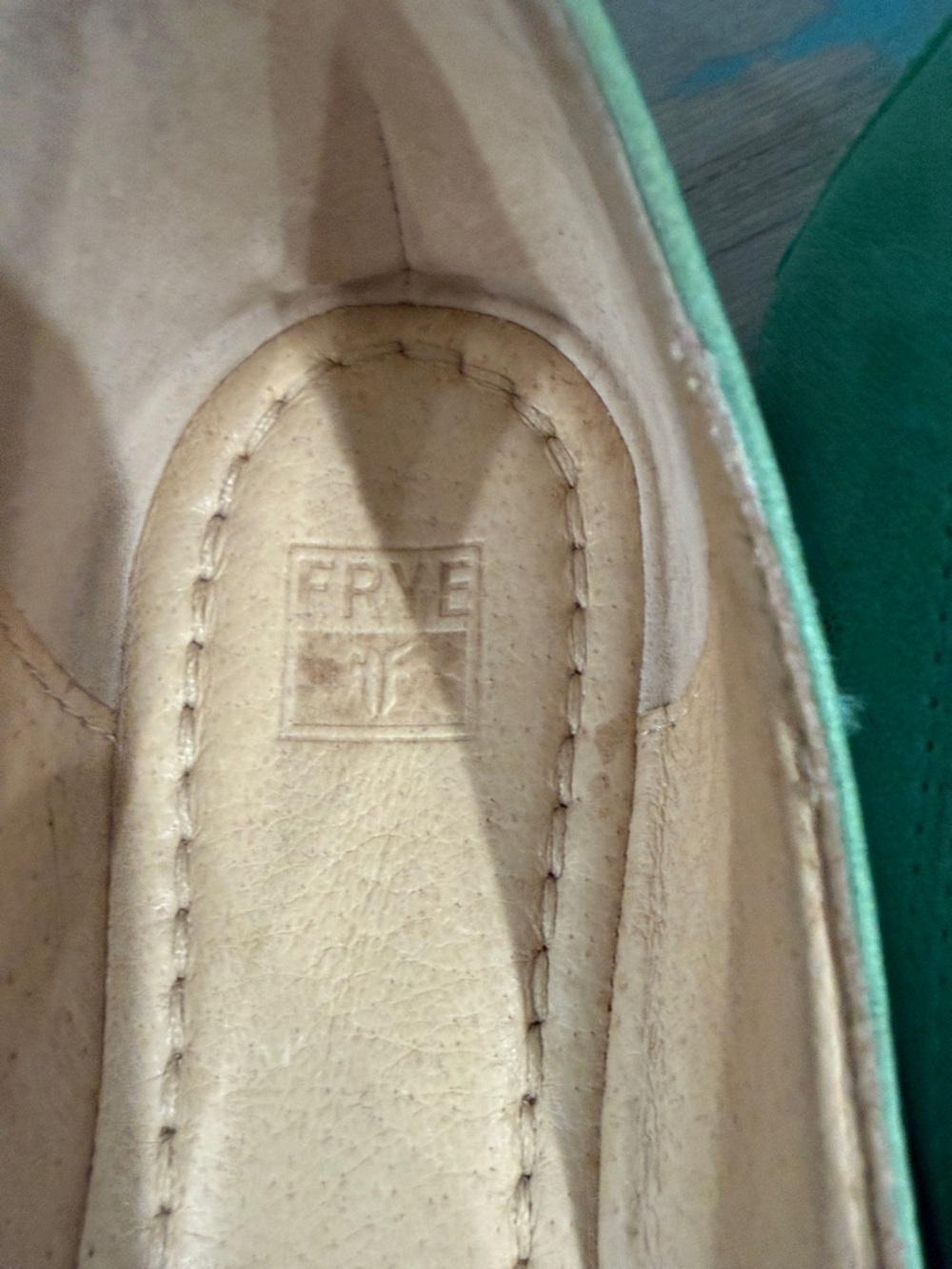 Frye Carson Ballet Flats Mint Green—9 - Picture 2 of 10